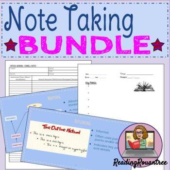 Preview of BUNDLE: Note Taking