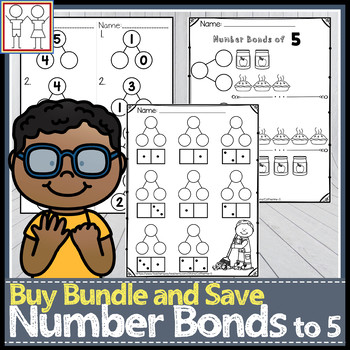 Preview of BUNDLE: Number Bonds to 5