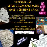 BUNDLE-OG based Word & Sentence Cards, 3 Universal Board G