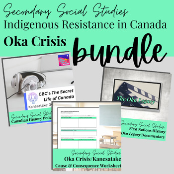 Preview of BUNDLE: Oka Crisis /Kanehsatà:ke Resistance - Before, During, and After