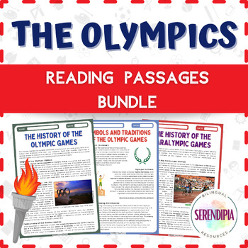 Preview of BUNDLE || Olympic Games || READING PASSAGES & ACTIVITIES | Middle School