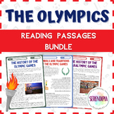 BUNDLE || Olympic Games || READING PASSAGES & ACTIVITIES |