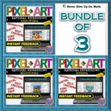 BUNDLE PIXEL ART: Rational Expressions (Simplify Multiply 