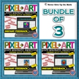 BUNDLE PIXEL ART: Solve Quadratic Equation using Square Ro