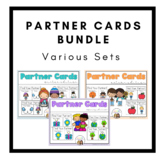 BUNDLE - Partner Cards (Making Classroom Pairs/Groupings)