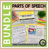 BUNDLE  |  Parts of Speech  |  Anchor Charts  |  Doodle No