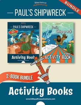 Preview of BUNDLE: Paul's Shipwreck Activity Books