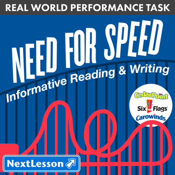 Preview of G7 Informative Reading & Writing - ‘Need for Speed’ Performance Task