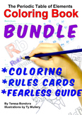 BUNDLE Periodic Table Coloring Book Rules Cards and Fearle