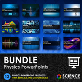 BUNDLE - Physics PPTs + Student Notes - Distance Learning