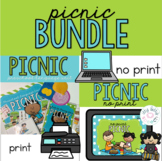 BUNDLE Picnic Preschool Language Unit (Print & No Print Options)