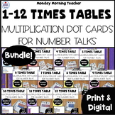 BUNDLE Number Talk Dot Cards Multiplication Number Talks M