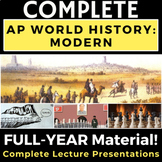 BUNDLE! PowerPoint AP World History Modern - Full Year Unit 1-9 Presentations