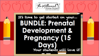 Preview of BUNDLE: Prenatal Development & Pregnancy Unit (15 Days) FCS