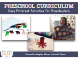 BUNDLE Preschool Curriculum, Homeschool PreK Guide with Ac