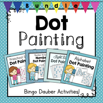 Dot Paint Alphabet {Capital Letters}