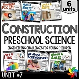 Preschool PreK Science Centers Construction & Engineering 