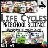 Life Cycles - Bundle of Preschool PreK Science Centers