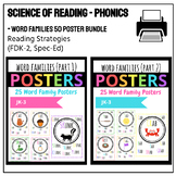 BUNDLE - Primary - Science of Reading Phonics Word Familie
