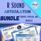 BUNDLE-  R Sound- Articulation - in Musicals, Country and 