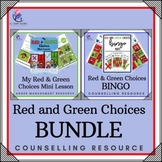 BUNDLE - RED and GREEN Behavior Choices Workbook & BINGO
