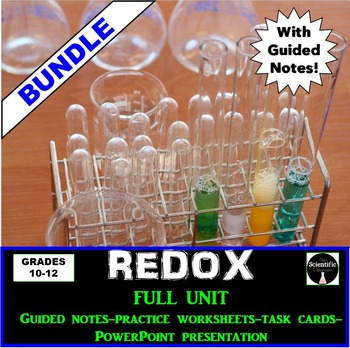 Preview of BUNDLE: REDOX (Oxidation and Reduction) FULL UNIT