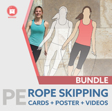 ROPE SKIPPING | P.E. 27 Jump Rope Trick Cards + Poster + 2