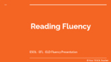 BUNDLE Reading Fluency Project 
