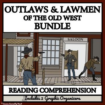 Preview of OUTLAWS & LAWMEN OF THE OLD WEST - Reading Passages & Comprehension Questions