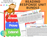 BUNDLE - Reading Response Lessons and Tasks - EQAO - APE Strategy