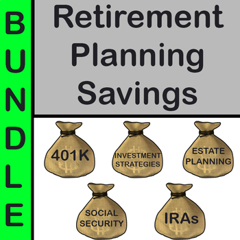 Preview of BUNDLE: Retirement Planning and Savings. Activities, DBQs, and PPs