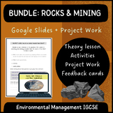 BUNDLE - Rocks & Mining: G. Slides + Project Work