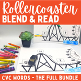 BUNDLE | CVC Blending Activity | Rollercoaster Blend & Read