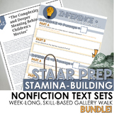 BUNDLE: STAANDING STAAR: Reading Stamina Builder - Nonfict