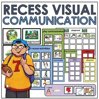 School communication visuals with pictures | Cue cards and visual schedule