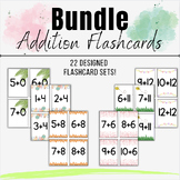 Addition Fact Fluency Practice Seasonal/Themed Flashcards 