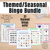 Bingo Cards Bingo Game Board Class Party Bundle Seasonal Holidays