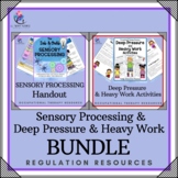 BUNDLE - Sensory Processing and Deep Pressure and Heavy Wo