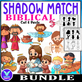 BUNDLE Shadow Matching Biblical Religious Cut & Paste Acti