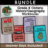 Grade 8 Ontario History and Geography Workbooks