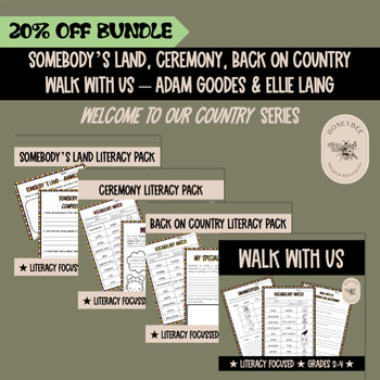 Preview of BUNDLE Somebody's Land, Ceremony, Back on Country & Walk With Us MEGA PACK!