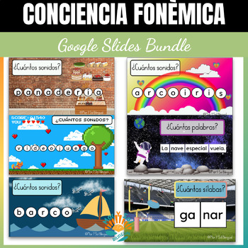 Preview of BUNDLE Spanish Conciencia Fonológica Syllable and phoneme segmentation