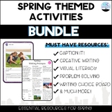 BUNDLE: Spring Activities for Middle and High School