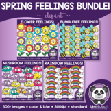 BUNDLE - Spring Feelings! Emotions Clip Art by Binky's Clipart