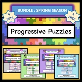 BUNDLE: Spring Holiday Progressive Puzzles