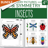BUNDLE Spring Insects Math Activities Symmetry and Math My