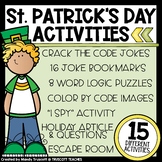 BUNDLE ... St. Patrick's Day Activities