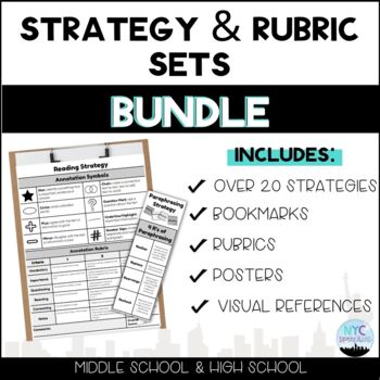 Preview of BUNDLE: Strategy & Rubric Sets