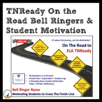 Preview of BUNDLE: TNReady RI & RL Bell Ringers for Middle Grades ELA
