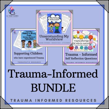 Preview of BUNDLE - TRAUMA - Bundle of Trauma-Informed Resources for Students